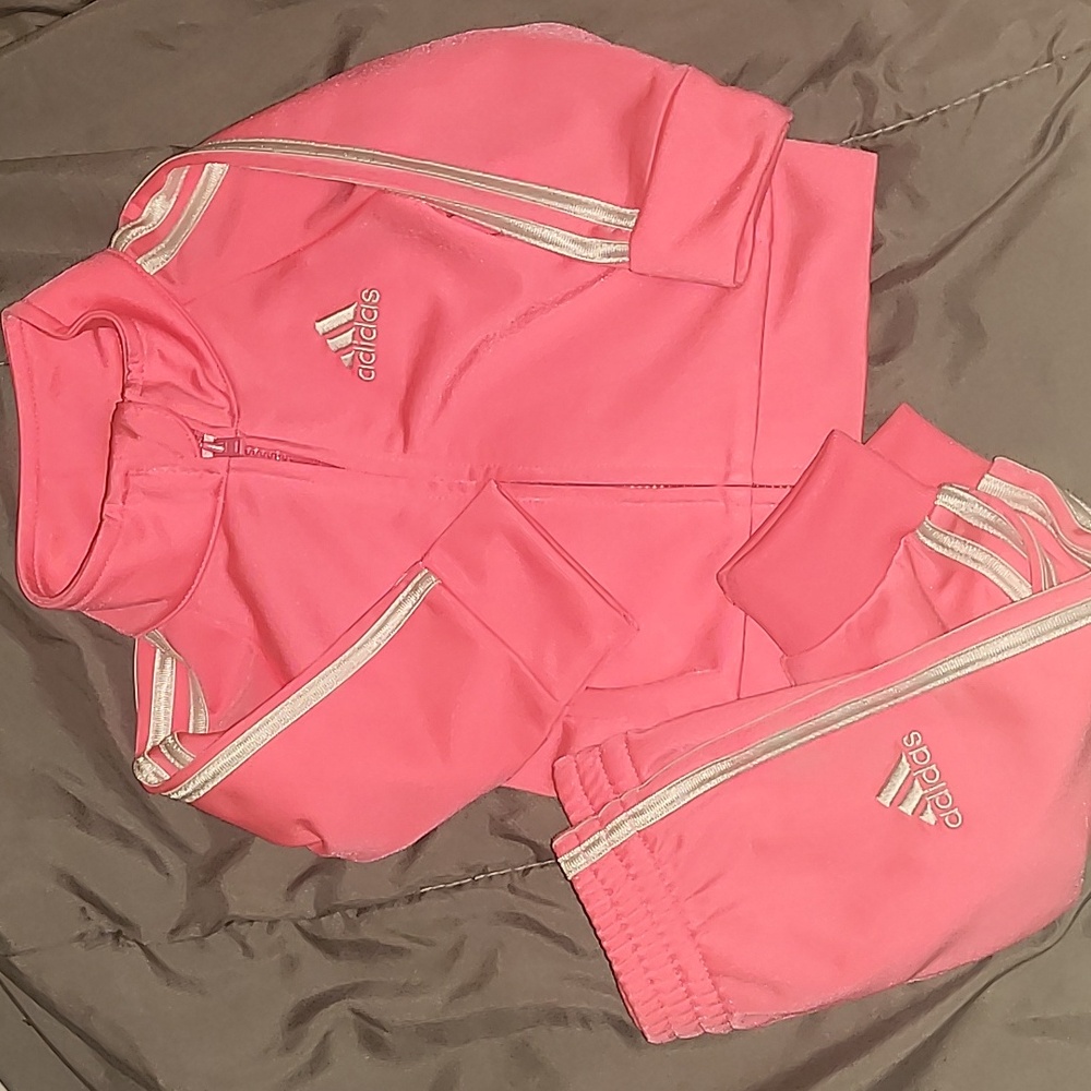 Babygirl Adidas track suit (3m)
